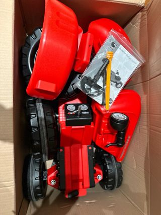 Tractor a pedal Porsche - Juguete niños de 3 a 5 a