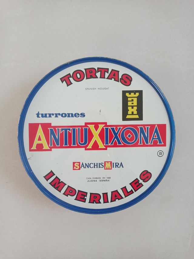 Lata antigua Tortas Imperiales AntiuXixona