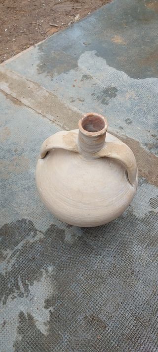 4 CANTAROS AUTENTICOS ANTIGUOS CERAMICA