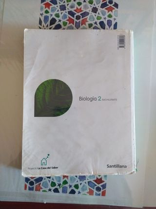 Libro biología 2° bachiller