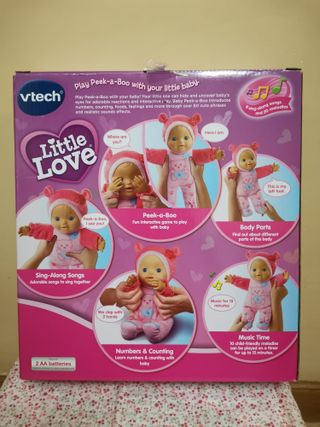 Muñeco Little Love Baby Peek a Boo