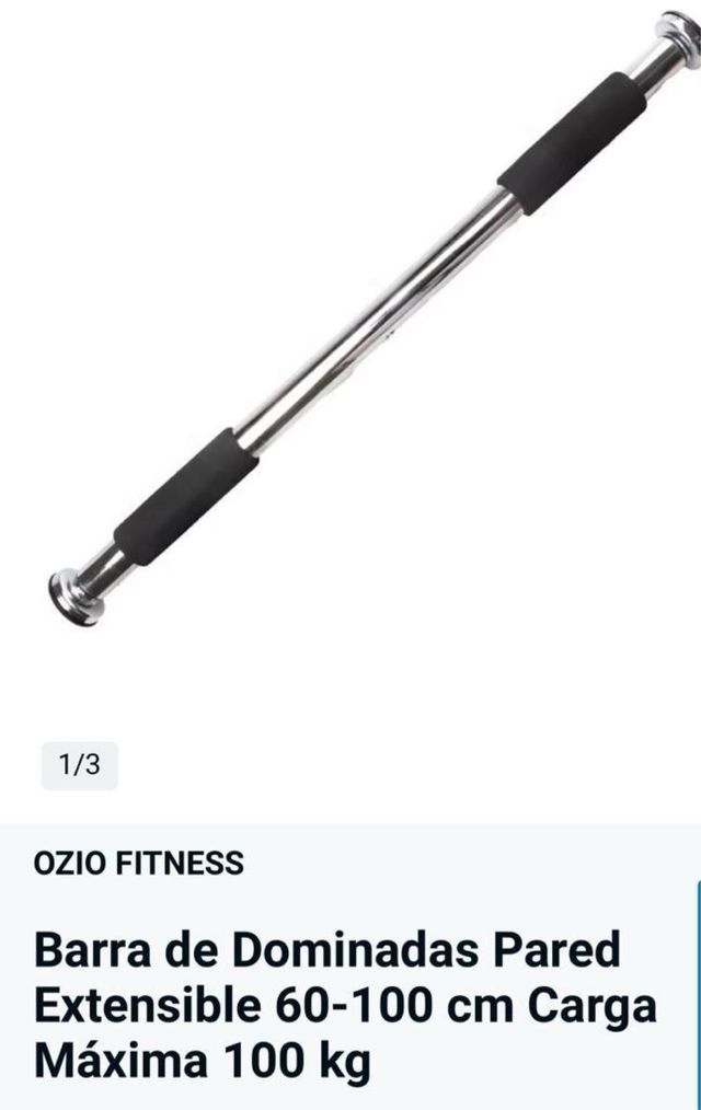 barra de dominadas extensible