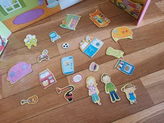 Casita escenario con imanes