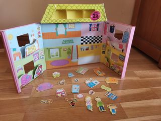 Casita escenario con imanes