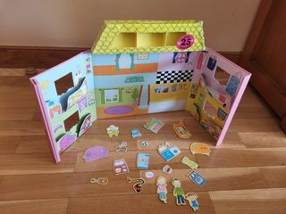 Casita escenario con imanes