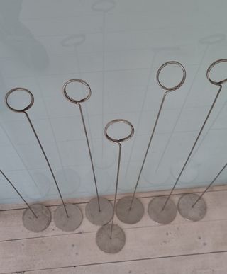 Espositori portaprezzi in acciaio