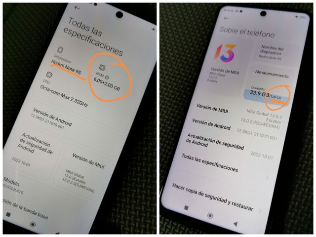 Redmi Note 9s 6/128gb