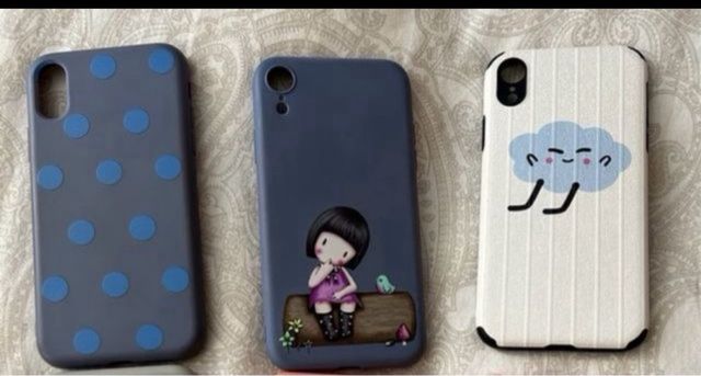 Lote 11 fundas iphone xr