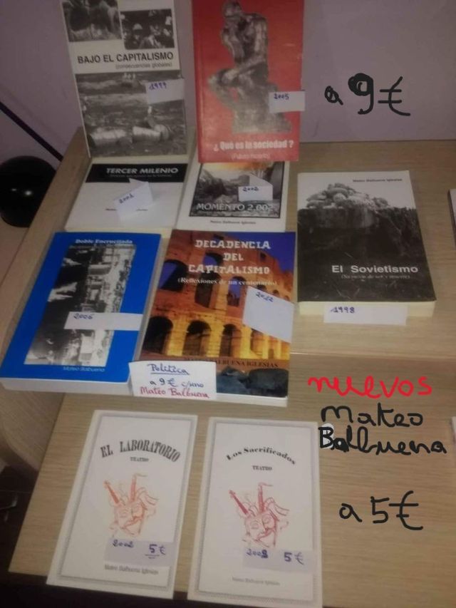 Libros nuevos de política y de 2@mano(ver precios)