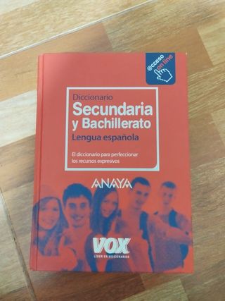 Diccionario Secundaria y Bachillerato Español