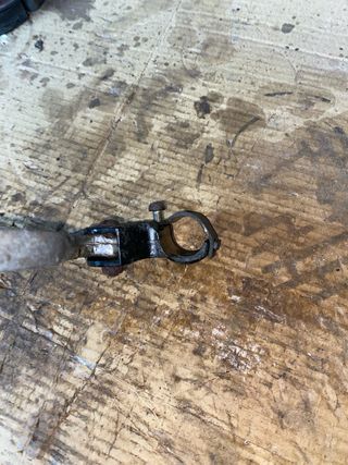 maneta de freno con sensor de luz