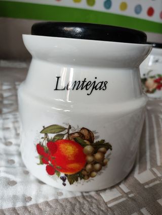 6 Botes cocina cerámica