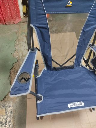 silla mecedora para exteriores