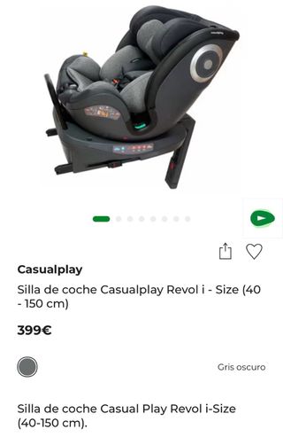 Silla para coche Casualplay Revol I-Size