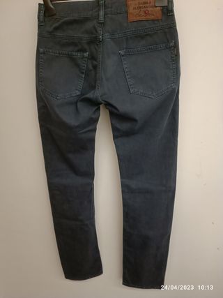 Pantalone blu denim Daniele Alessandrini