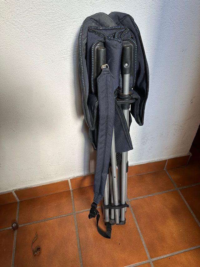 Sillón camping/playa grande plegable