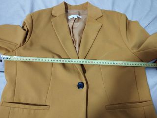 Americana Blazers mostaza mujer