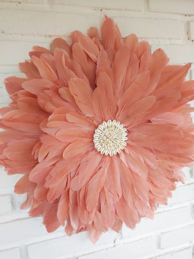 JUJUHAT ARTESANAL DECORACIÓN PLUMAS