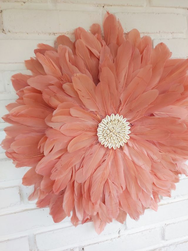 JUJUHAT ARTESANAL DECORACIÓN PLUMAS