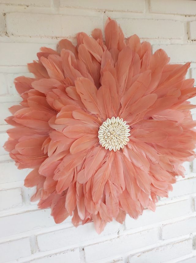 JUJUHAT ARTESANAL DECORACIÓN PLUMAS