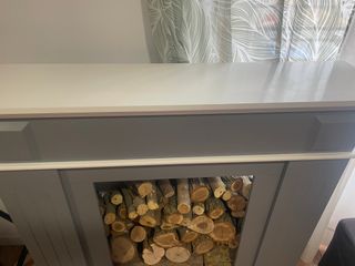 Mueble Chimenea Decorativa