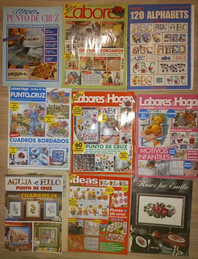 REVISTAS PUNTO DE CRUZ
