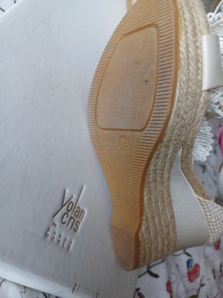 Sandalias yolan cris 👰‍♀️ novia