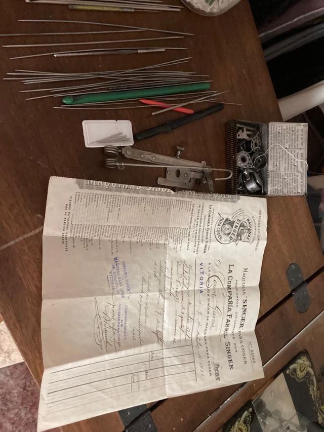 maquina de coser antigua