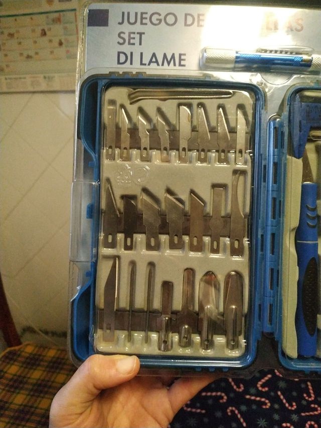 Set de cuchillas / cuttex