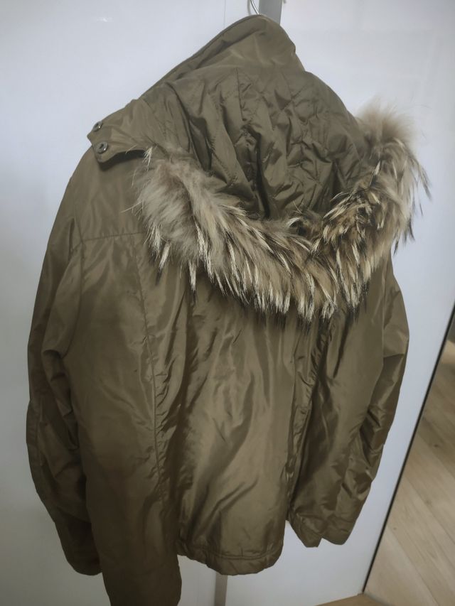 Giubbotto Champion uomo cappuccio pelliccia M