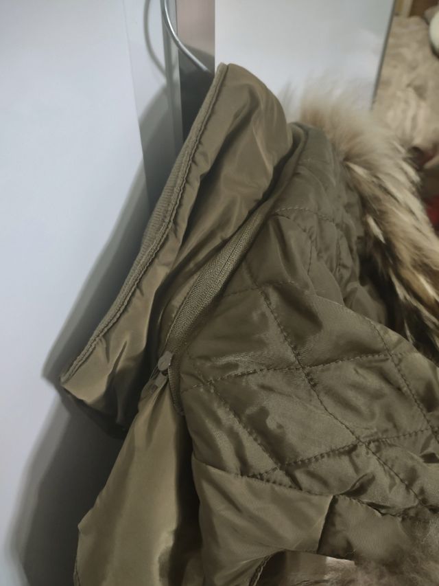 Giubbotto Champion uomo cappuccio pelliccia M