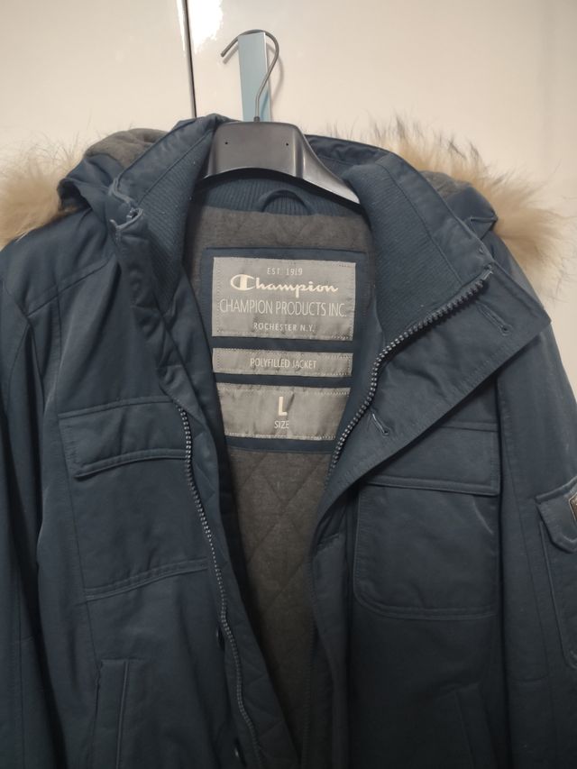 Giubbotto Champion uomo L cappuccio