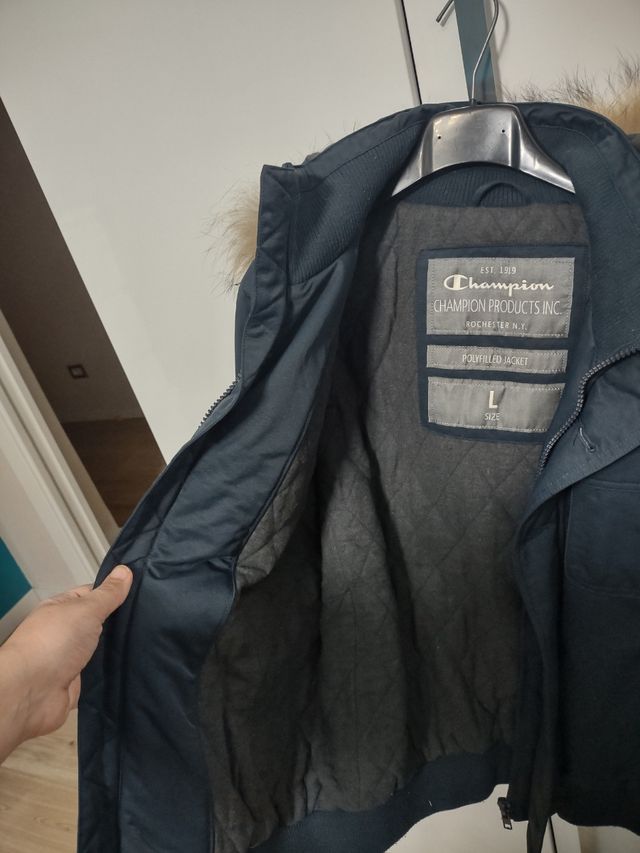 Giubbotto Champion uomo L cappuccio