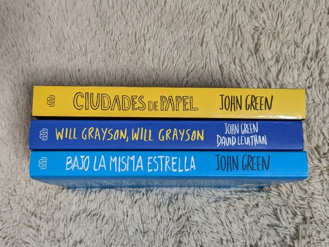 Pack libros John Green