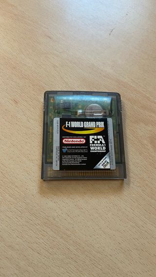 Gioco f1 world grand prix game boy color