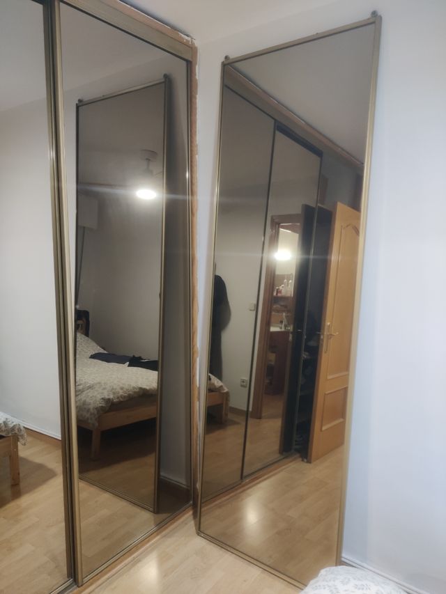 Lunas espejos armario