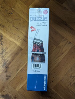 Puzzle 3D molino viento (Ravensburger)