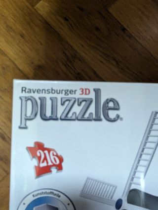 Puzzle 3D molino viento (Ravensburger)