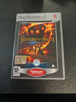 PS2 il signore degli anelli la terza era