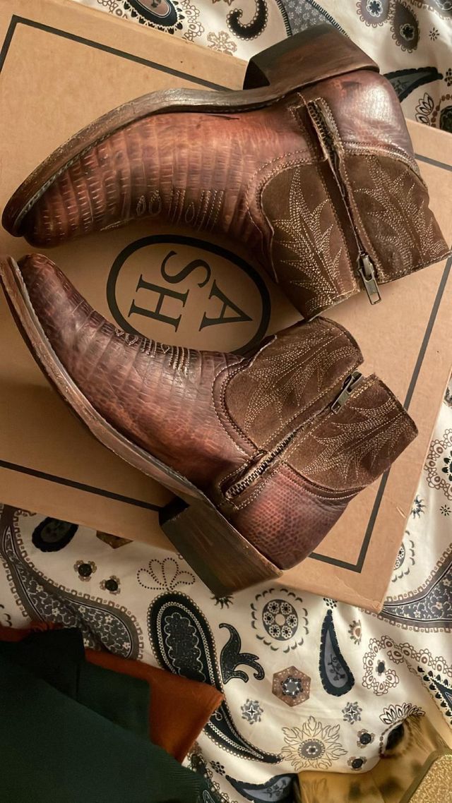 stivaletti texani donna