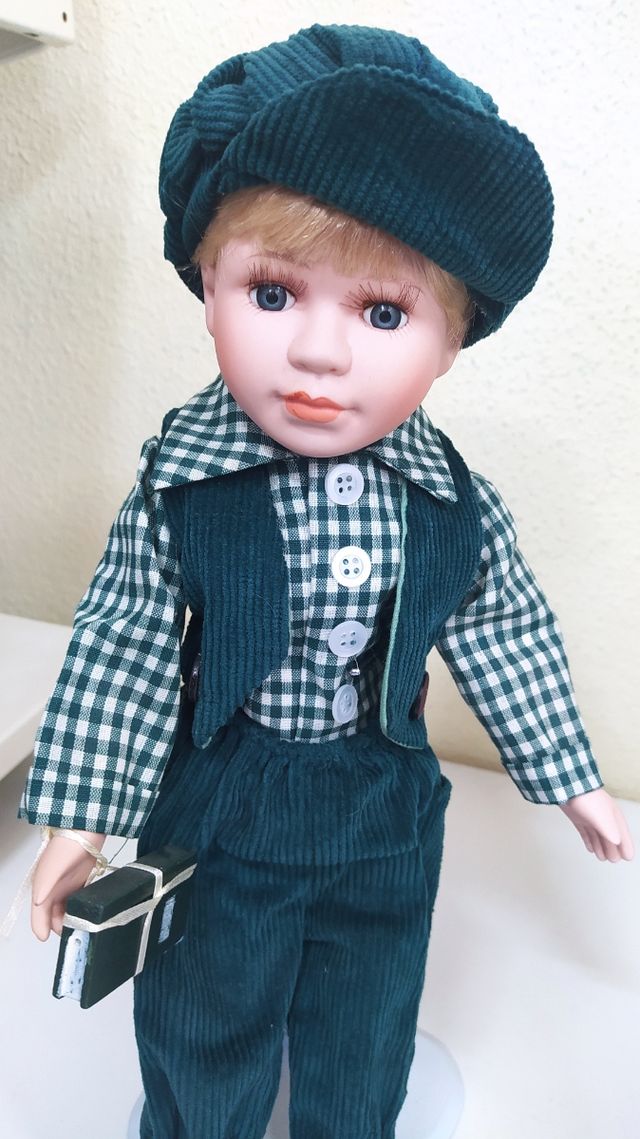 Pareja muñecos antiguos porcelana