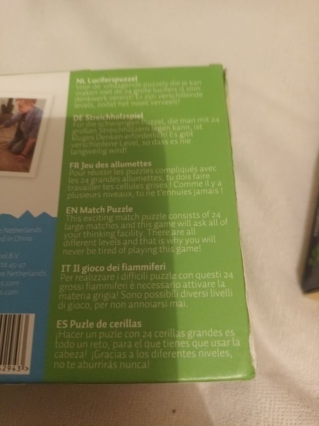 Match puzzle BS. Pensamiento logico