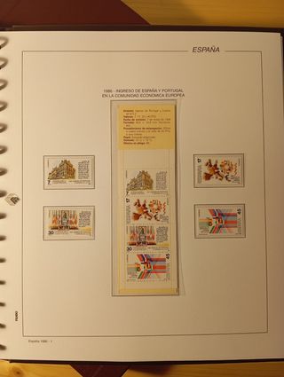 Álbum sellos Filabo años 1979-1986