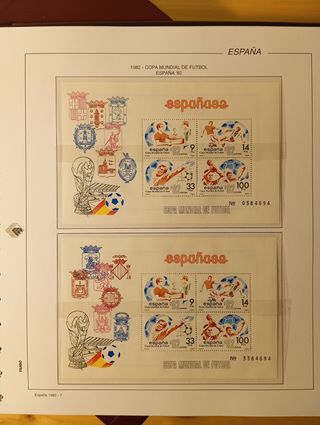 Álbum sellos Filabo años 1979-1986