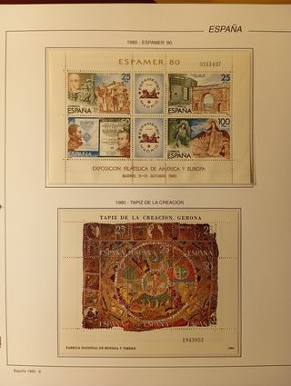 Álbum sellos Filabo años 1979-1986