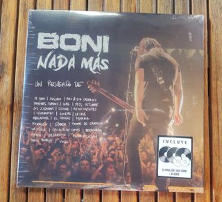 Boni Nada Mas 3 Vinilo Lp + 2 Cd