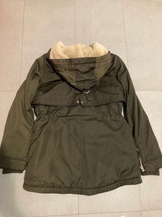 Abrigo parka zara talla M 38