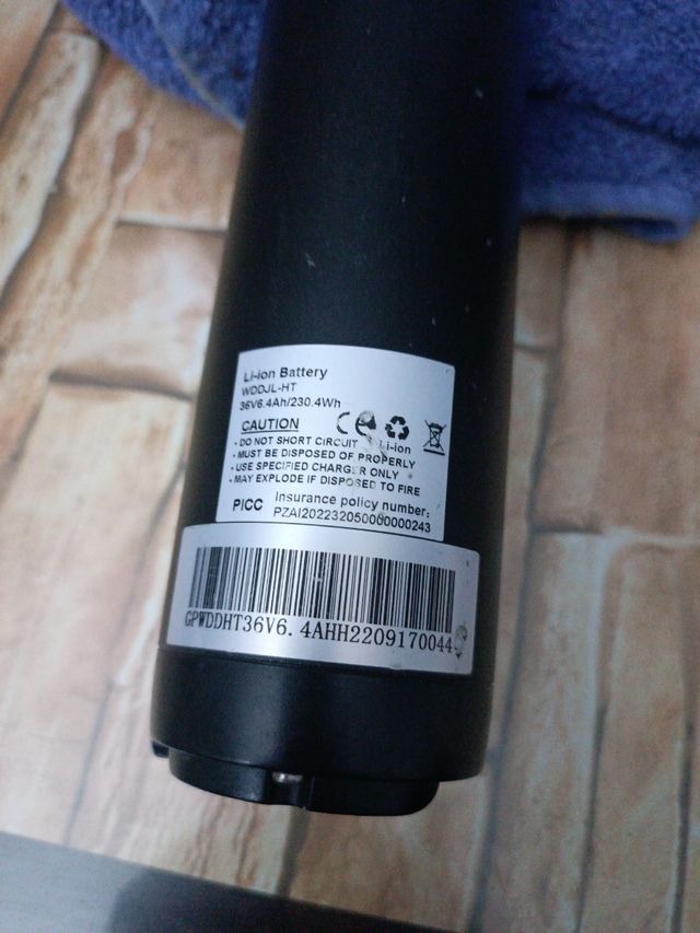 Batería de bicicleta