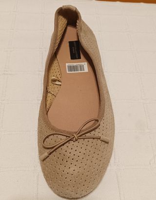 Manoletinas/ bailarinas talla 37
