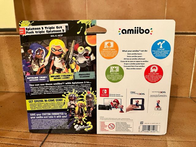 Nintendo pack amiibo splatoon